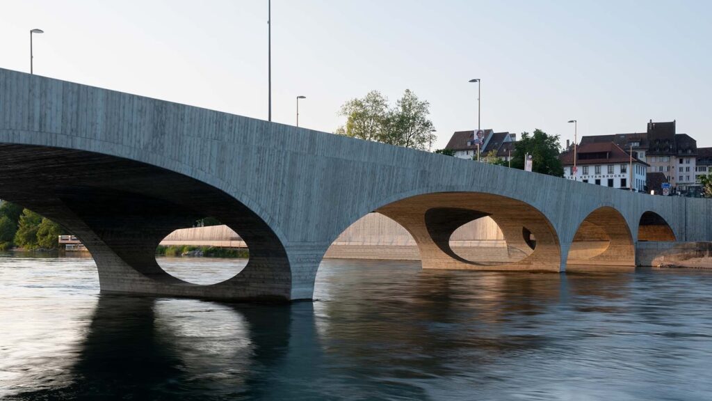 Aare brug zwitserland duurzam beton