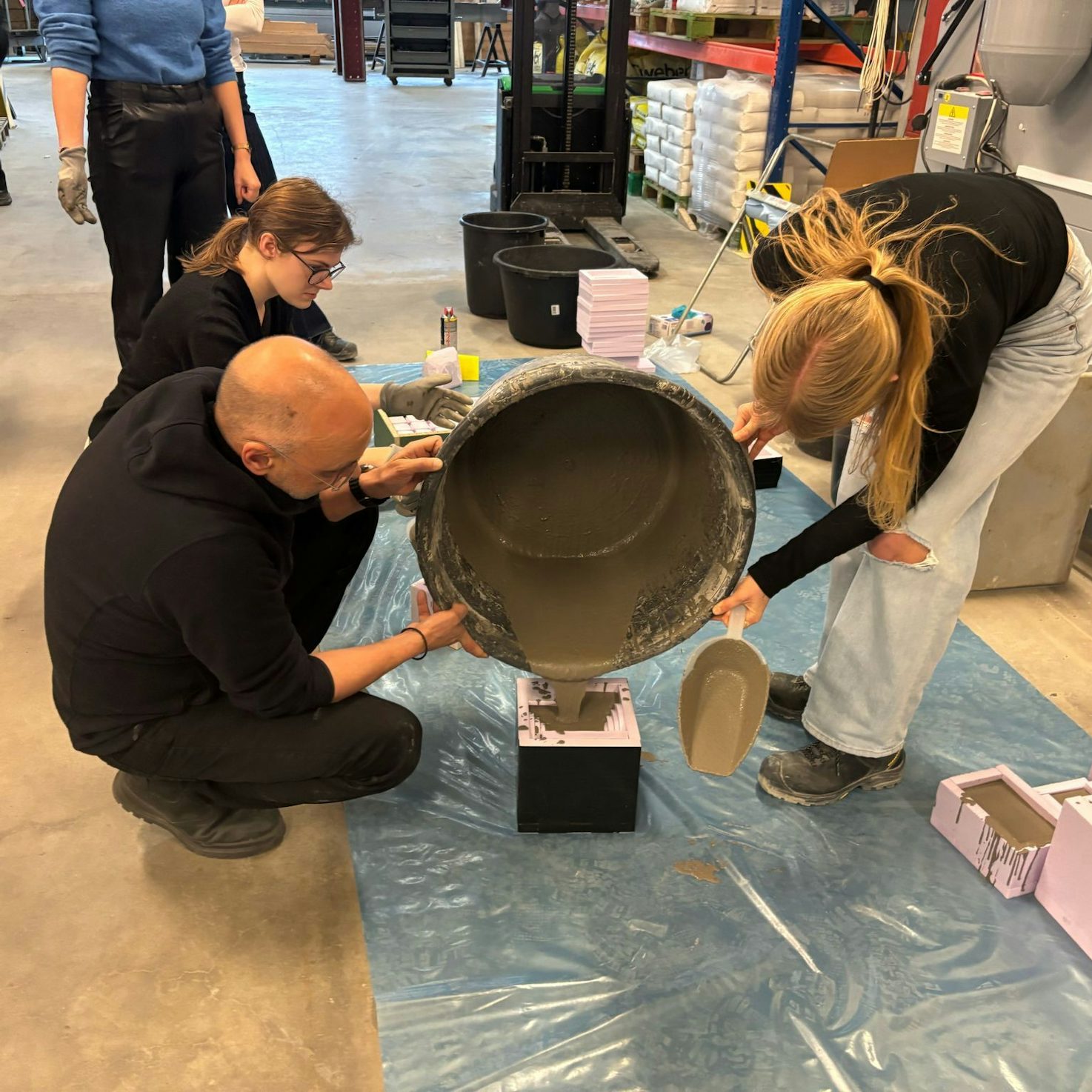 Beton gieten Tue Eindhoven tentoonstelling