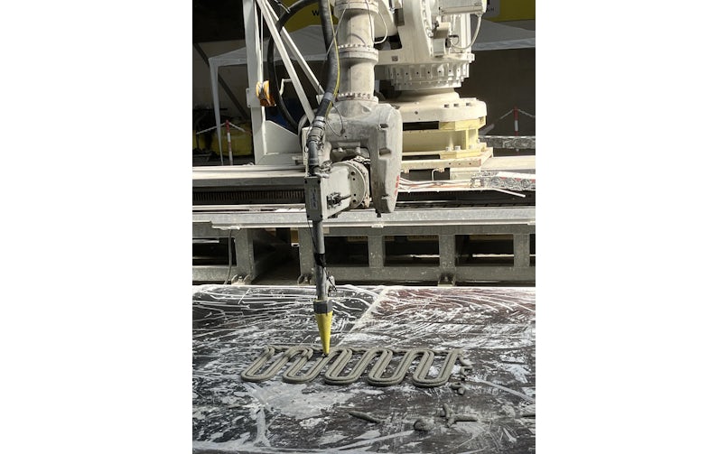 Laagje voor laagje wordt een object opgebouwd (foto: Tektoniek)