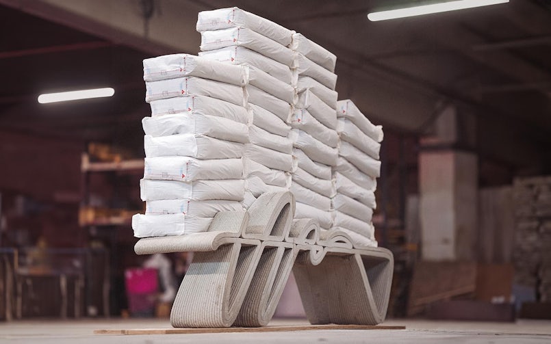 Bij nieuwe productiemethodes zijn er nog geen normen en moet het object proefondervindelijk belast worden (foto: Vertico)