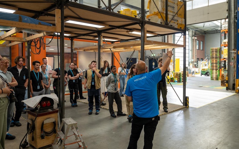 Vrije brainstorm – waar denk jij aan bij 3D-printen van beton? (foto: bureaubakker)