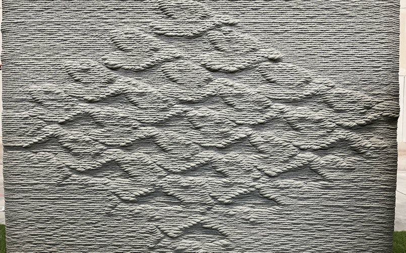 Proefstukken bij Weber Beamix om te laten zien wat er mogelijk is (foto: Tektoniek)