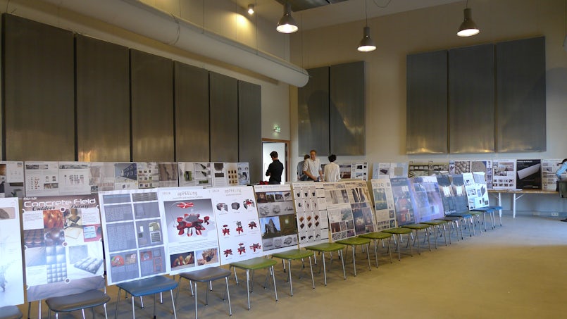 Jury beoordeling posters concrete design competition 2021-2022