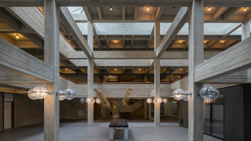 Kantongerecht Amsterdam butalsime in beton