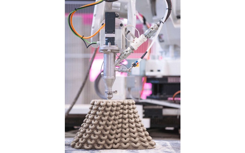 Veel variaties in structuur mogelijk, hier met de printer van Vertico (foto: Vertico)