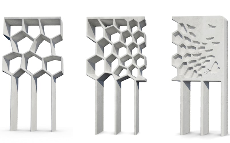 Zowel qua omvang, slankheid en detaillering zoekt het ontwerp van West 8 de grenzen van de technische mogelijkheden op (figuur: West 8)