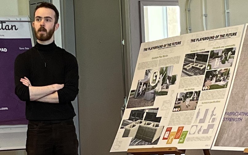 Presentatie Playground of the Future door Brent Thomassen - Concrete Design Competition 2023-2024