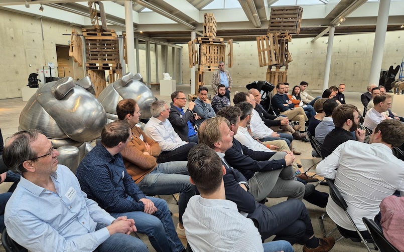 Deelnemers discussieerden geëngageerd mee (foto: Cement&BetonCentrum)