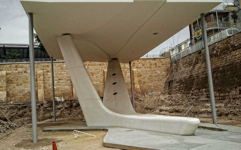 Proefopstelling op de bouw (foto: Pavlos Zenonos & Sons Ltd)